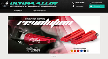 site ecommerce ultima alloy